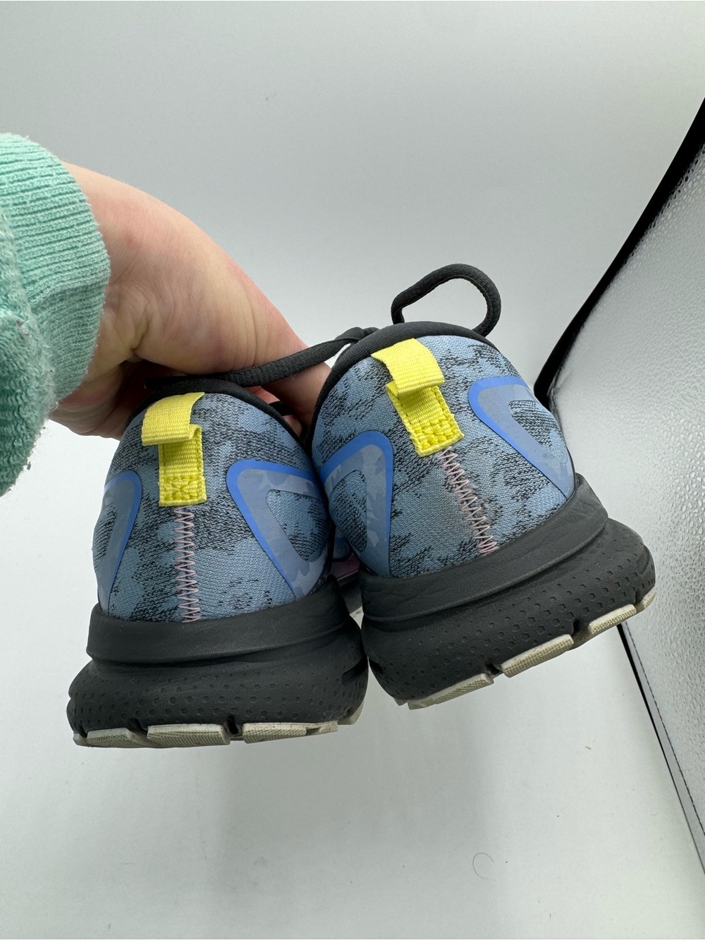 Brooks Trace 3 Running Shoes Gray Blue Pink Women’s Size 9 Neutral Cushion walk - Picture 3 of 6
